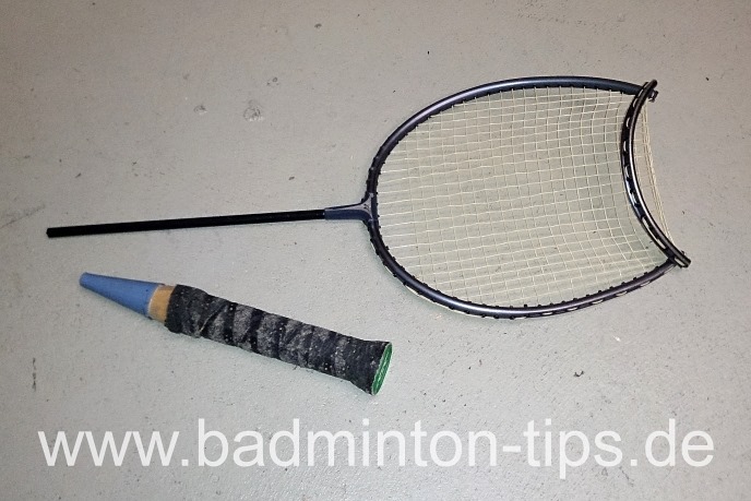Ersatzgriff - Badmintontraining auf www.badminton-tips.de